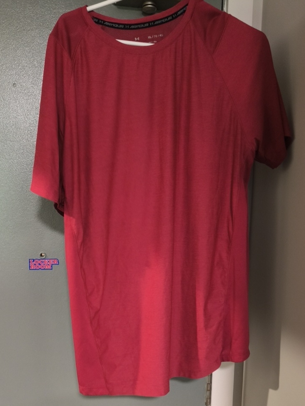 Under Armour Men's Maroon Short-Sleeve Performance Tee